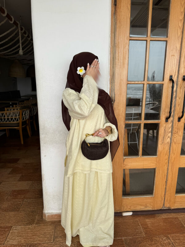 HONEY AND CINNAMON SKIRT SET